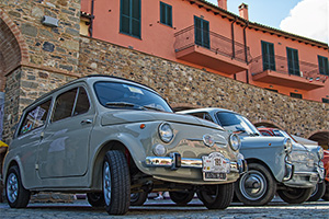 FIAT 500 Giardiniera restaurata da Franco Bianco 'Amici di Garessio'