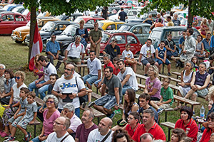 Parco Villafranca il pubblico durante la premiazione