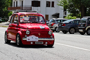 Il cinquino Ferrari da Torino a Morgex