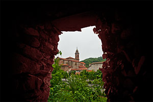 Garessio vista panoramica dal Borgo Antico