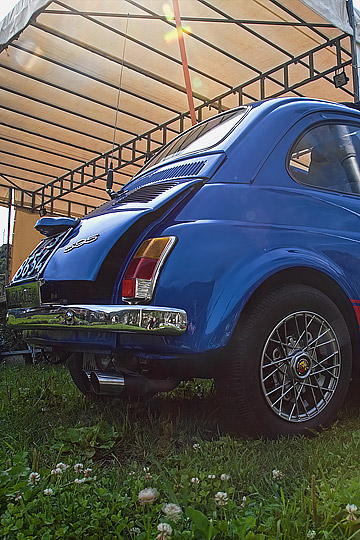 foto Raduno Fiat 500 d'epoca vda - tappa a La Thuile